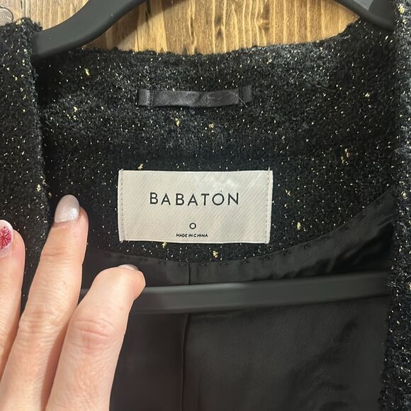 ARITZIA Babaton Kilburn Tweed Blazer Size 0 - Picture 6 of 8